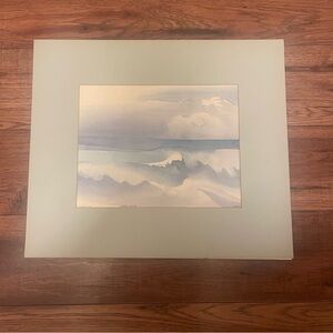 VINTAGE “Restless Sea” October 16, 1980 Owlen Print